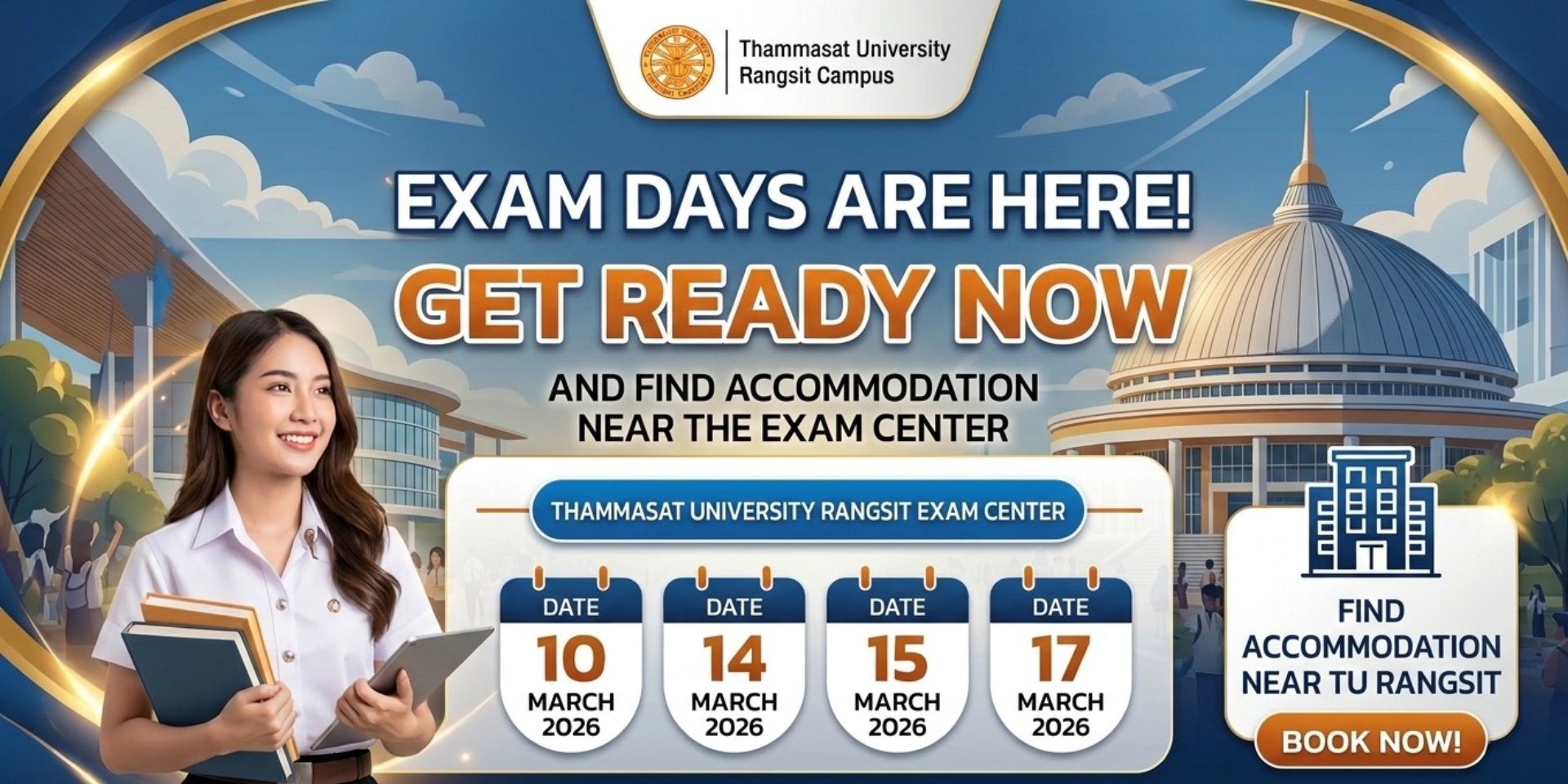 ที่พักใกล้ศูนย์สอบธรรมศาสตร์รังสิตthemomenthotel.