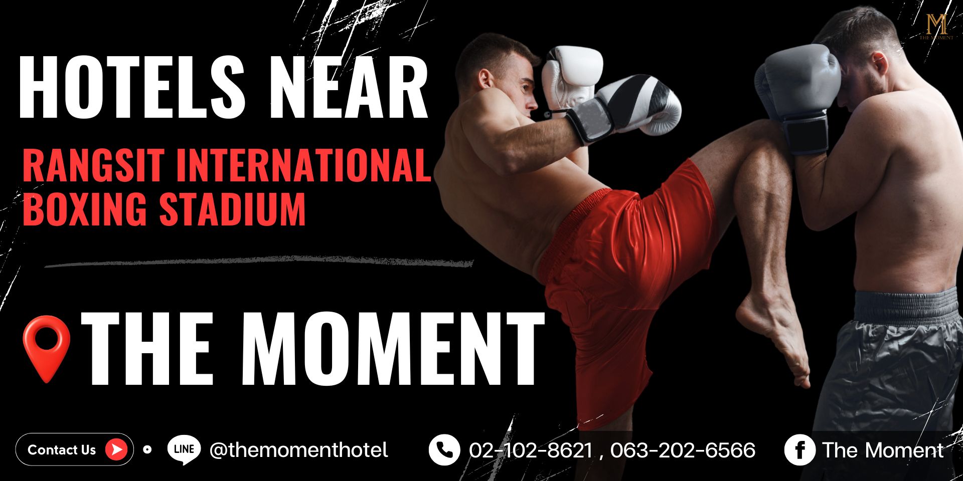 Moditz Rangsit ห้องพักThe Moment Rangsit ใกล้ Rangsit Boxing Stadium